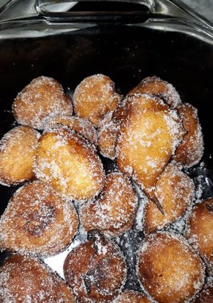 Una foto de Buñuelos dulces sin tacc (receta rápida)