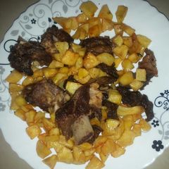 A picture of Deep fried potato.