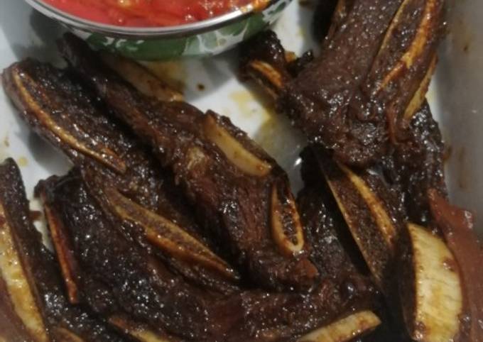 Cara Masakan Resep Iga bakar kecap