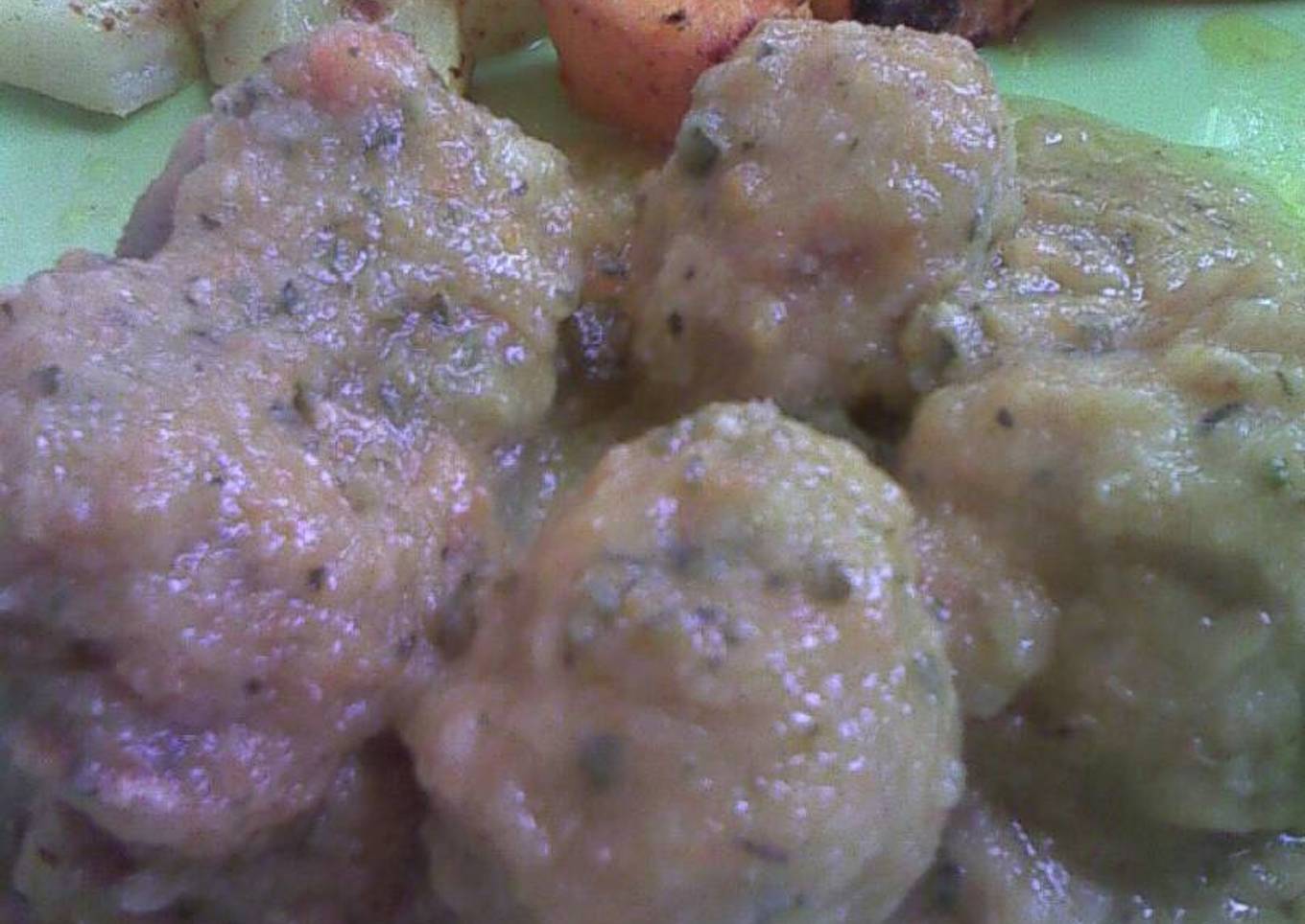 Albóndigas al curry de Madrás