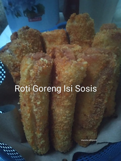 Foto resep Roti Goreng Isi Sosis