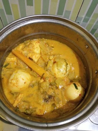 Easy Steps Prepare Recipes Lodeh labu siam &amp; telur the Can Spoil the Tongue Tasty.