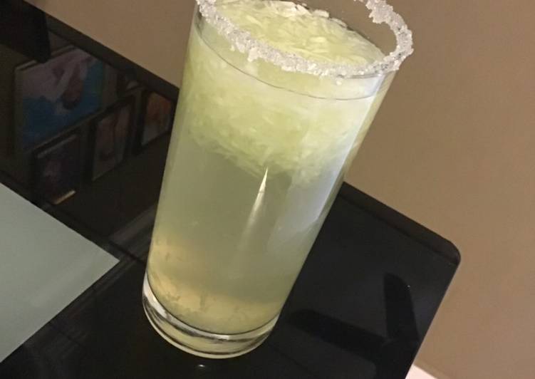 Recipe of Homemade Lime Cucumber Juice