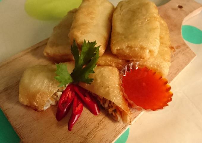 Bagaimana Menyiapkan Lumpia Khas Malang, Lezat Sekali