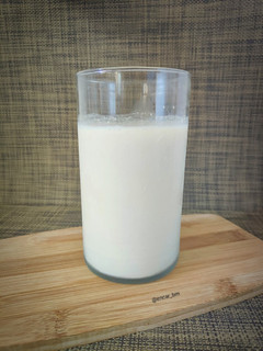 Una foto de Ajoblanco de chufa