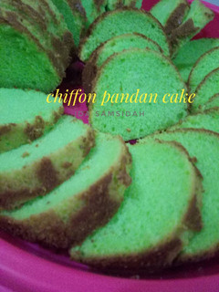 Foto resep 11. Chiffon cake pandan