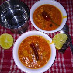A picture of Mix masala dalbaati.