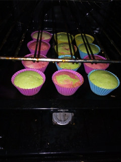 A picture of Colourful cake.