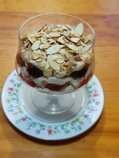 Una foto de Parfait light de frutos rojos