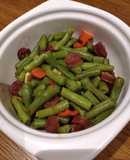 String Bean with Chinese Sausage