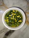 Sayur Bayam dan Jagung Pipil