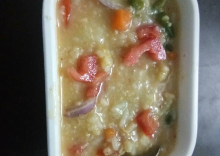 Healthy cereal & veggie mix Healthy cereal & veggie mix