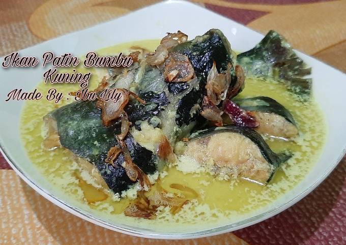 Langkah Mudah untuk mengolah 25. Ikan Patin Bumbu Kuning, Bikin Ngiler