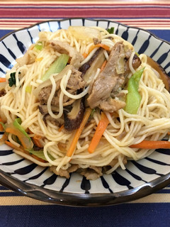 家常炒麵 的食譜成品照片