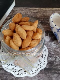 Foto resep Biji Ketapang Kelapa (Tanpa Telur)