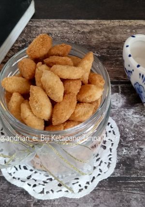 Foto resep Biji Ketapang Kelapa (Tanpa Telur)