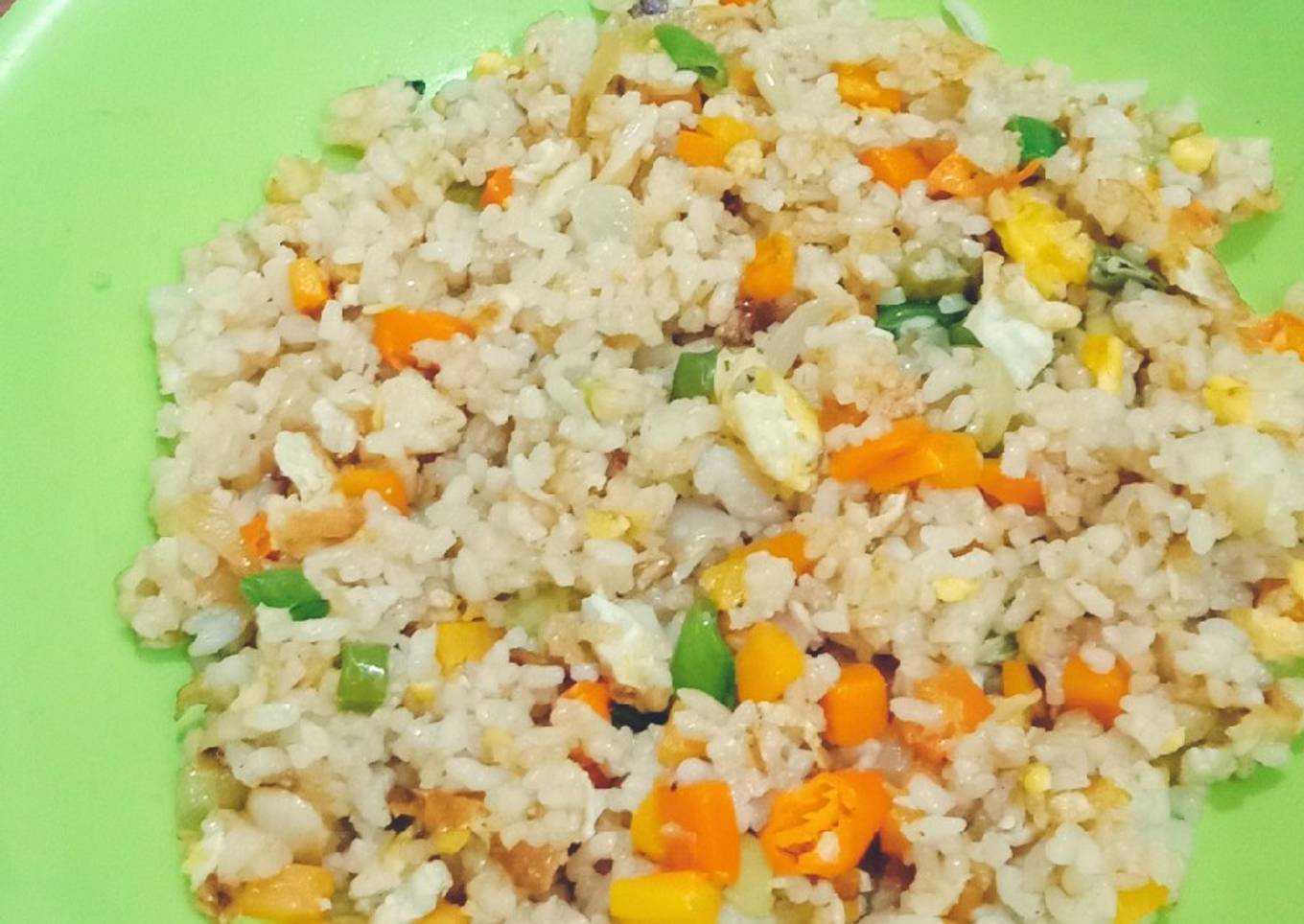 Nasi Goreng Simple (tanpa uleg)