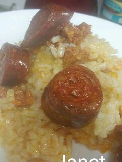 Una foto de Arroz de pobres