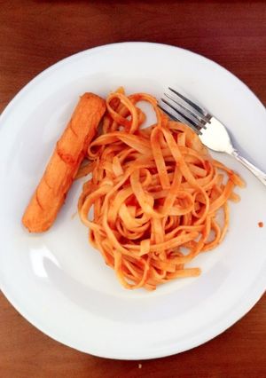 Foto resep Fetucini Bolognese sederhana