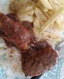 Costillas de cerdo en Coca-Cola