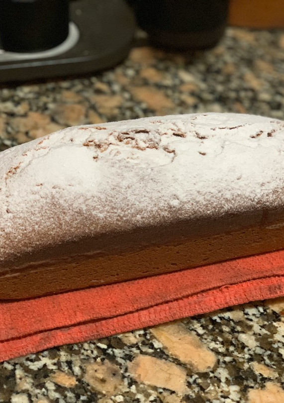 Una foto de Budín de dulce de leche
