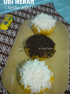 Foto resep Donat Ubi Merah (Tanpa Telur)
