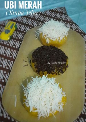 Foto resep Donat Ubi Merah (Tanpa Telur)