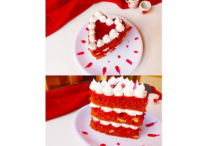 Instant Red velvet pastry