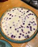 Kuchen de yogurt y arándanos