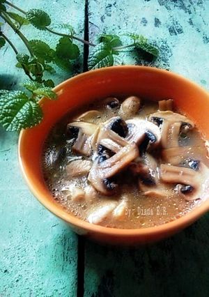 Foto resep Tumis Ayam Jamur Berkuah