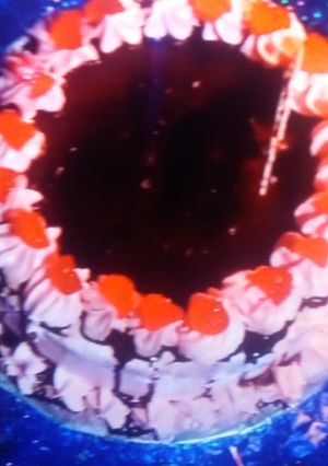 A picture of Vanilla buttercream cake.