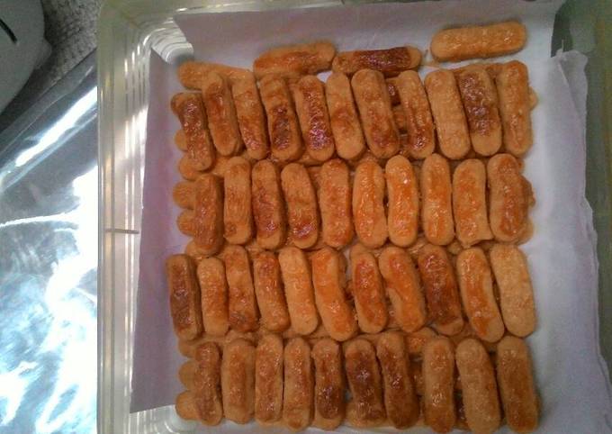 Resep Kastengel keju enak no msg no garam yang Menggugah Selera