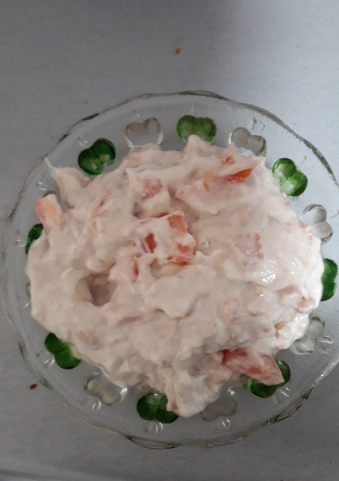 Una foto de Ensalada cremosa de atún