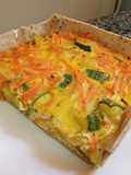 Tarta de zucchini y zanahorias sin gluten: ideal vianda