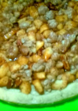 Una foto de Tarta de manzana