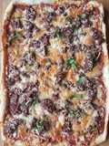 Pizza de res enlatada