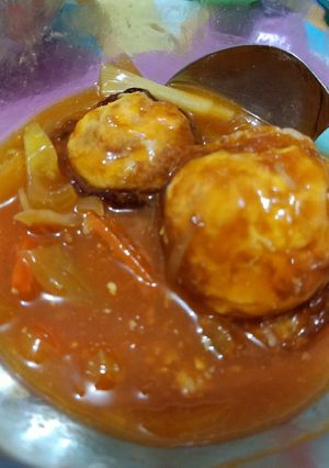 Foto resep Telur asam manis
