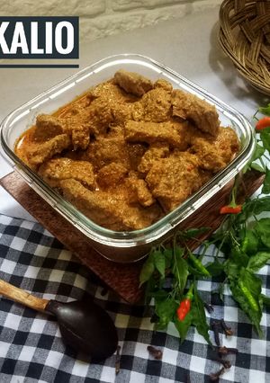 Foto resep Kalio Daging Sapi (Rendang)