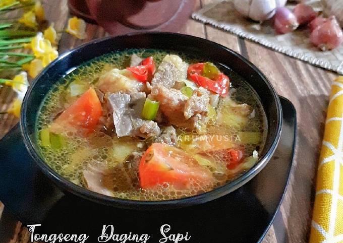 Tongseng Daging Sapi tanpa santan