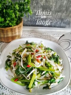 Foto resep Tumis Sawi Taoge