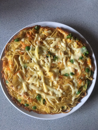 Bagaimana Menyiapkan Omlet mie extra keju utk anak yang Bikin Ngiler