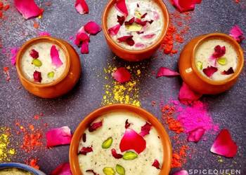How to Recipe Delicious Thandai