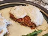 Classic Country Chicken Fried Steak with white gravy