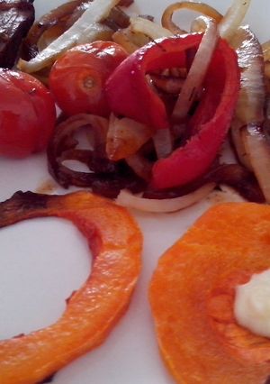 Una foto de Carne al horno con verduras (Cuadril)