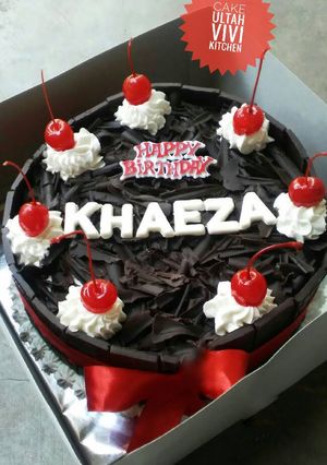 Foto resep Cake ultah (basecake brownies ny.liem)