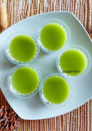 Foto resep Pudding Susu Alpukat