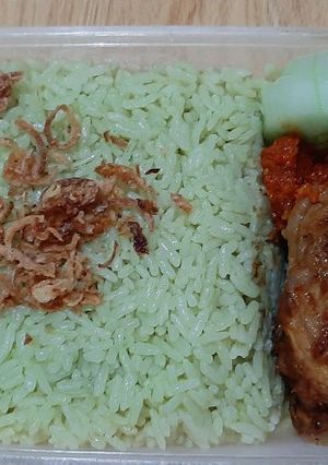 Foto resep Nasi hijau