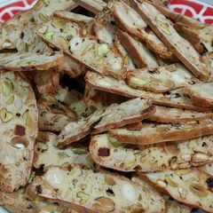 A picture of Pistachio Biscotti.