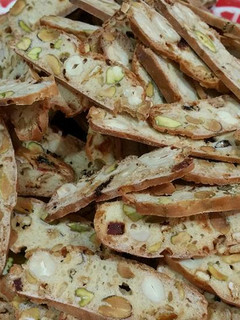 A picture of Pistachio Biscotti.