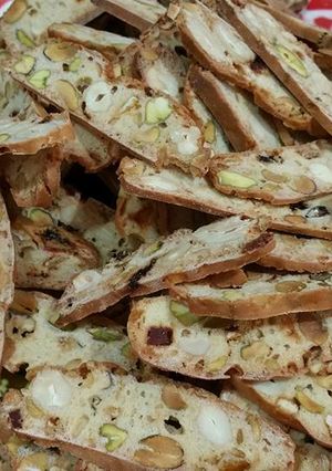 A picture of Pistachio Biscotti.